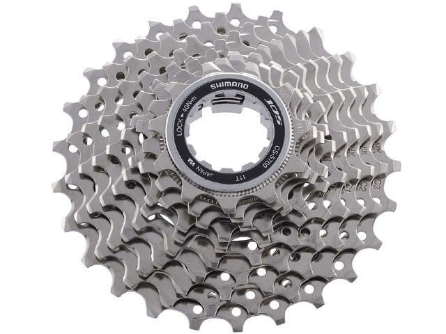 SHIMANO 105 10-speed cassette 11 - 28T click to zoom image