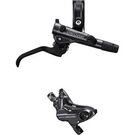 SHIMANO BR-M6120/BL-M6100 Pair of Deore bled brake lever/post mount 4 pot calliper click to zoom image